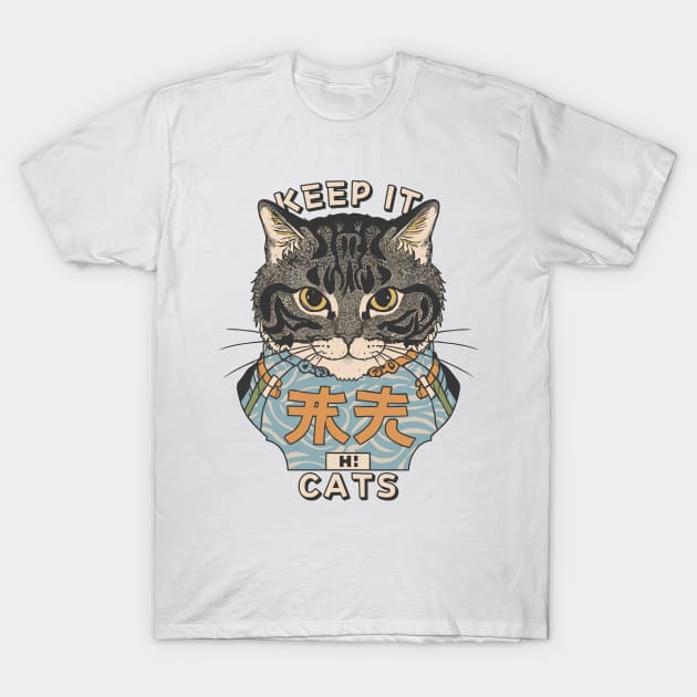 Keep It Cats T-Shirt by Hi Project